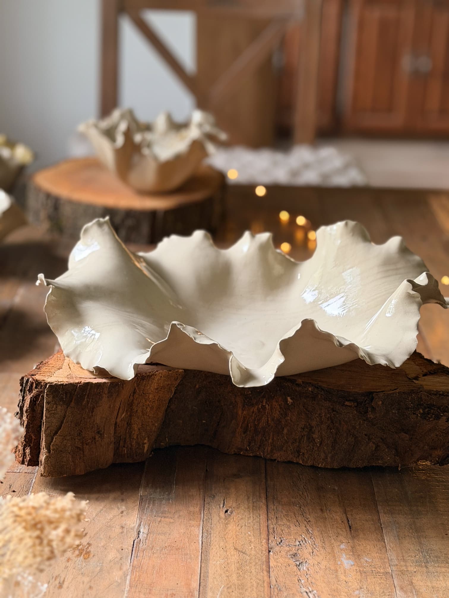Corbeille de fruits XXL - Blanche