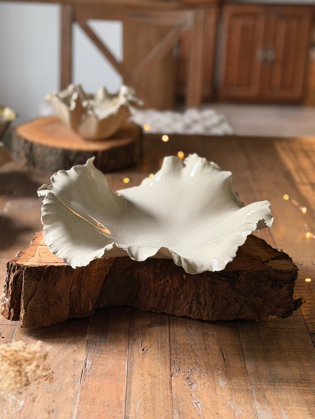 Corbeille de fruits - Blanche - TAILLE L