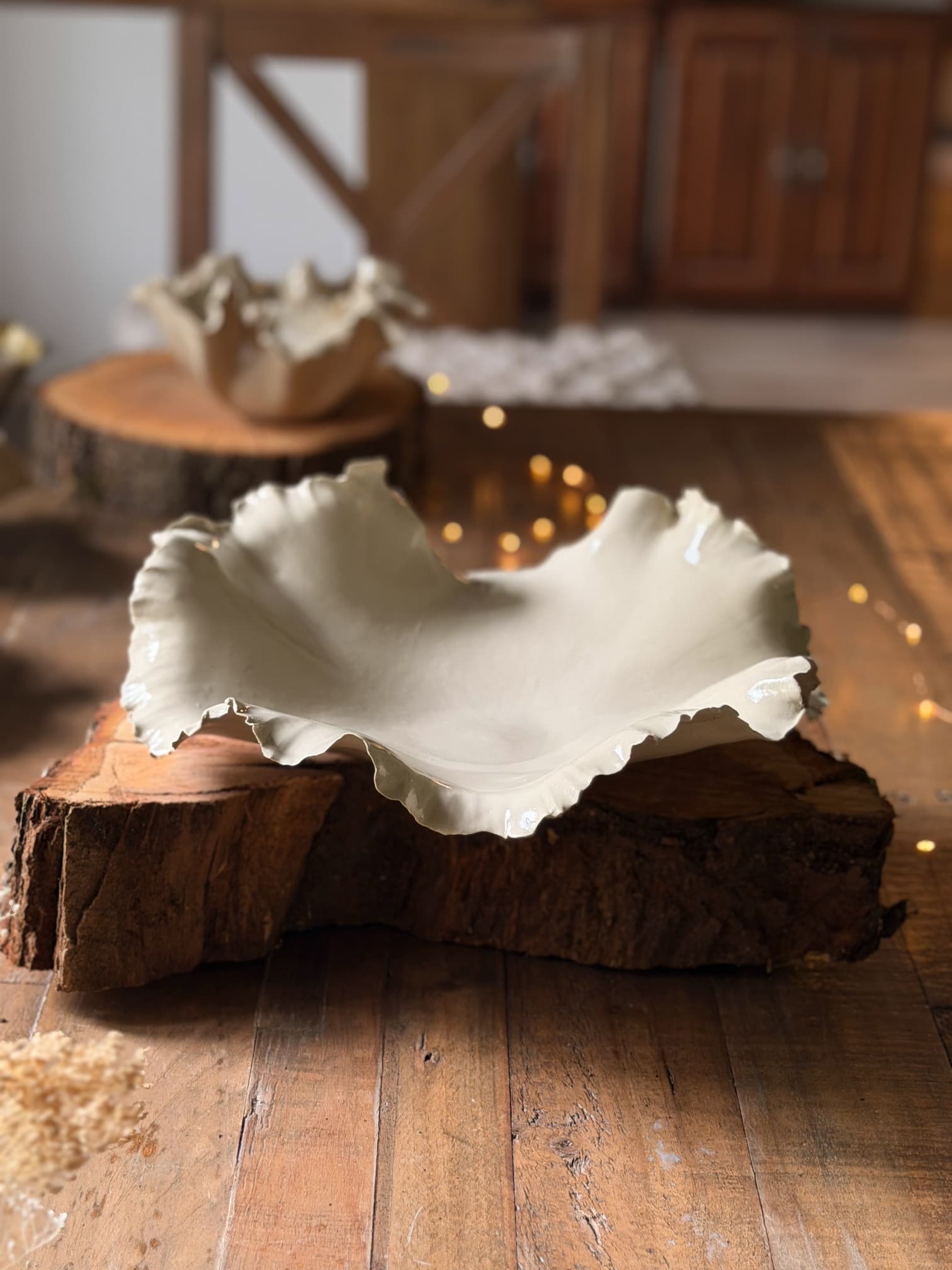 Corbeille de fruits - Blanche - TAILLE L
