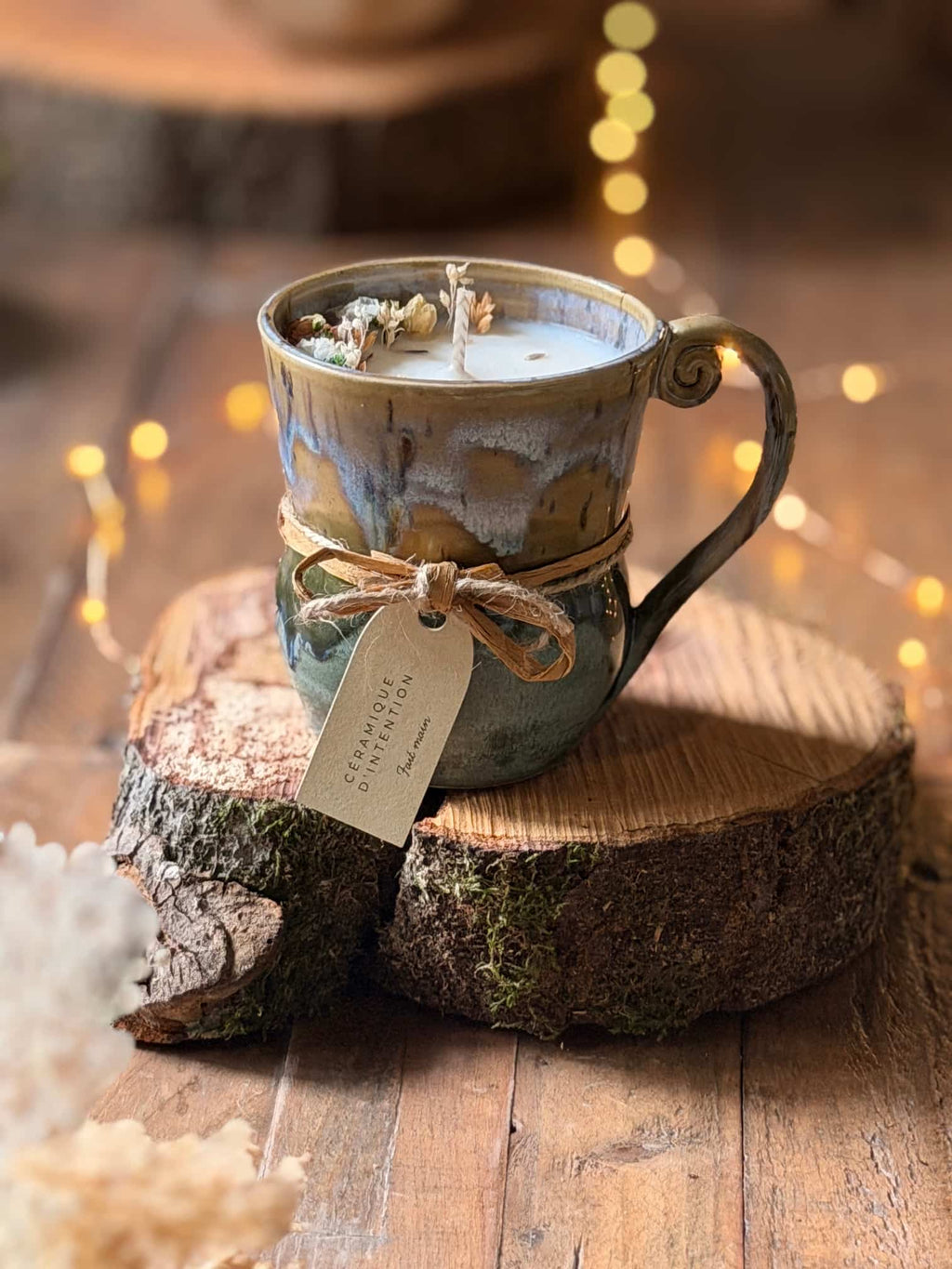 Mug Bougie - Maranta (Pièce unique)