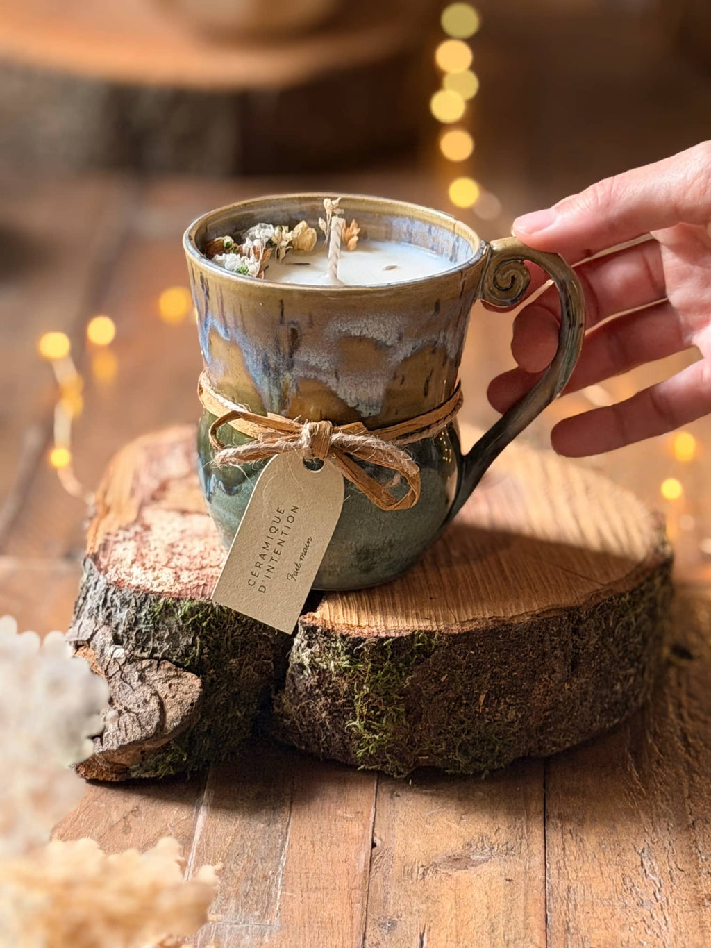 Mug Bougie - Maranta (Pièce unique)
