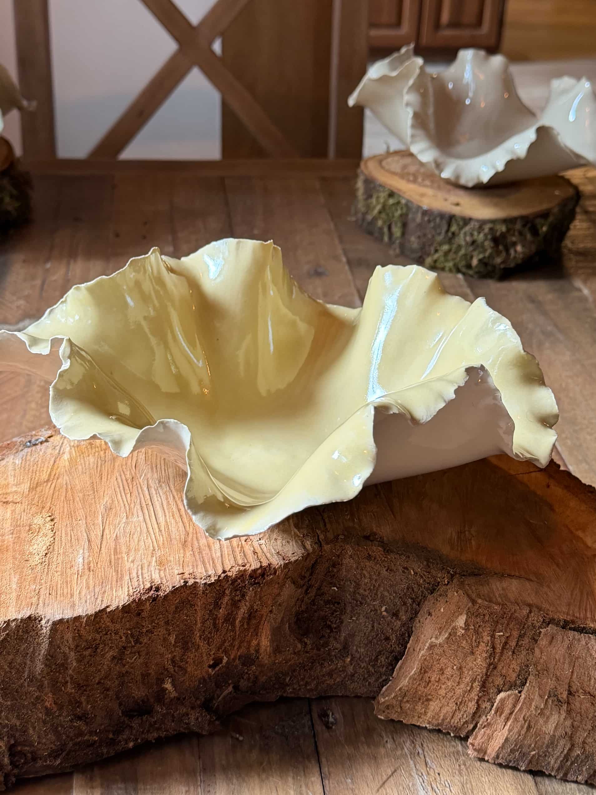 Petite corbeille - Jaune